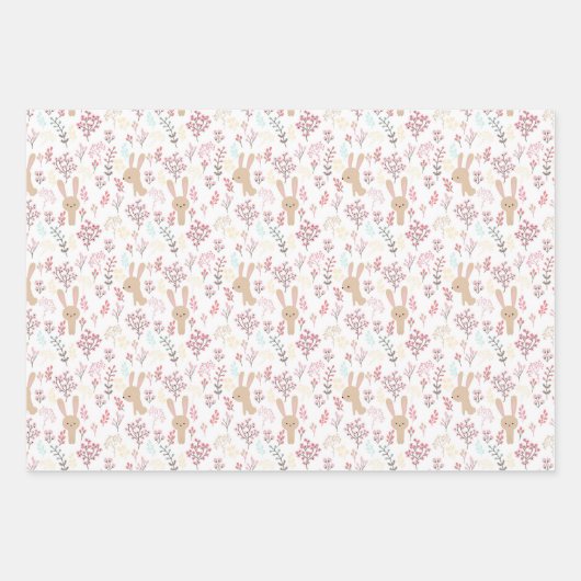 Veerdegipspatrooppapierbladen Inpakpapier Vel (Voorkant)