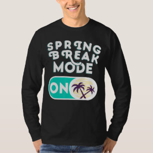 Veerdoorbraakmodus op VacatiepalmTree-heroriënteri T-shirt