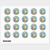 VeerEASTER GIRAFFE STICKER (Vel)