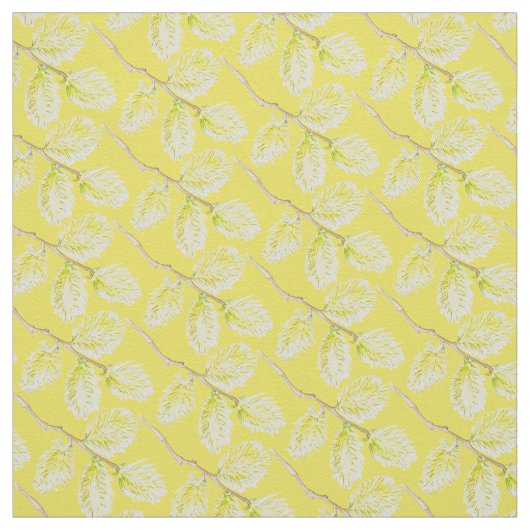 Veergele waterverf stof (Swatch)