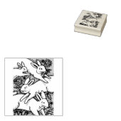 VEERHAZEN, BUNNY RUBBER STEMPEL (Gestempeld)