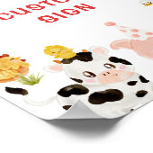 Veerjarig vee Aangepast Poster (Hoek)