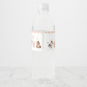 Veerjarig vee waterfles etiket (Achterkant)