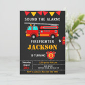 Veerjarige verjaardag uitnodiging genderneutraal (Staand voorkant)