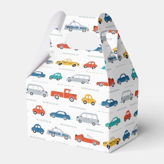 Veerjarige verjaardag van modern stadsvervoer bedankdoosjes (Achterkant)