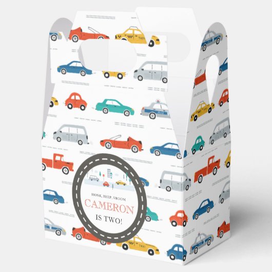 Veerjarige verjaardag van modern stadsvervoer bedankdoosjes (Geopend)