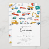 Veerjarige verjaardag van modern stadsvervoer kaart (Voorkant / Achterkant)