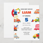 Veerjarige verjaardag van modern stadsvervoer kaart (Voorkant / Achterkant)