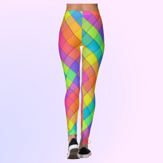 Veerkleurblokken van kleur XS - XL-Leggings Leggings
