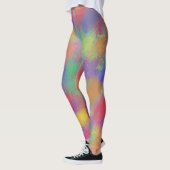 Veerkleuren Schouderblad Leggings (Links)