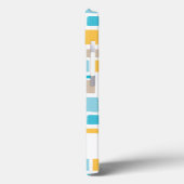 Veerkleuren Wonky Squares & Retangs Case-Mate iPhone Case (Achterkant / Links)