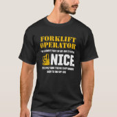 Veerkliftbewerker 7 t-shirt (Voorkant)