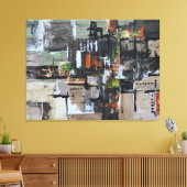 veerkracht canvas afdruk (Insitu (Woonkamer))