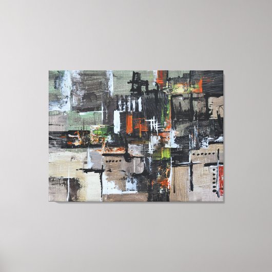 veerkracht canvas afdruk (Voorkant)