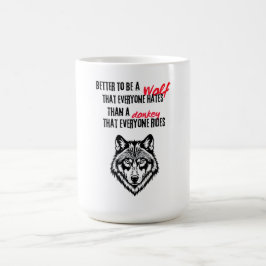 Veerkracht, eigenwaarde en onafhankelijkheid koffiemok