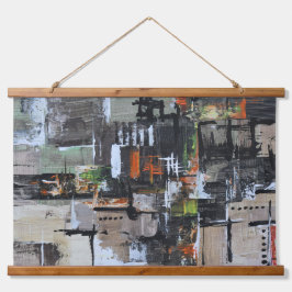 veerkracht hangend wandkleed