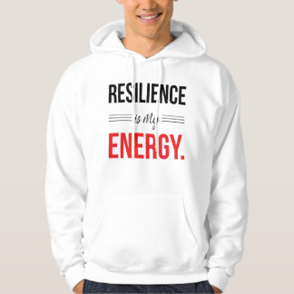 Veerkracht Is Mijn Energie Motiverende Hoodie