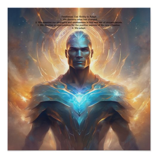 veerkracht perfect poster (Voorkant)