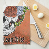 Veerkracht Vasthoudendheid Unyelding Spirit Bevest Theedoek (Quarter Fold)