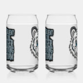 Veerkrachtig als de Tijger | Blikvorm Glas (Links)