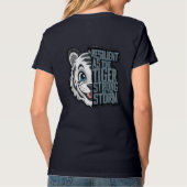 Veerkrachtig als een tijger | t-shirt (Achterkant)