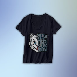 Veerkrachtig als een tijger | t-shirt