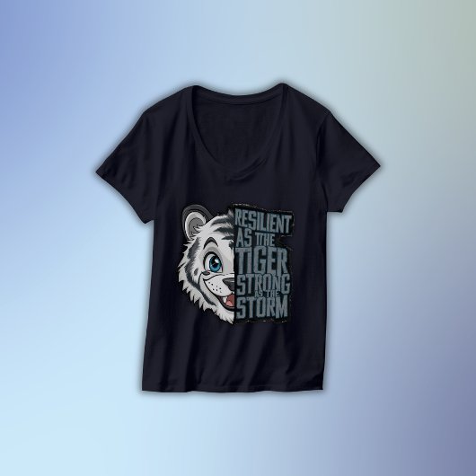 Veerkrachtig als een tijger | t-shirt