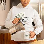 VEERKRACHTIG DOOR ONTWERP Modern Verhogend Douane Hoodie