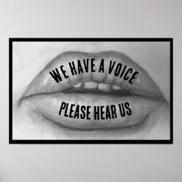 Veerkrachtig en trots poster