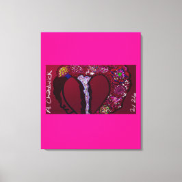 Veerkrachtig Hart  Canvas Afdruk