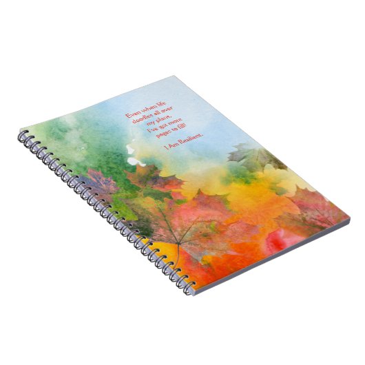 Veerkrachtig spiraal Notitieboek (Rechterzijde)