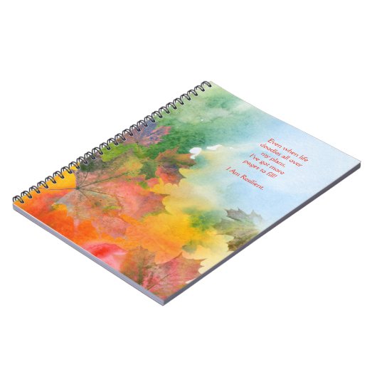 Veerkrachtig spiraal Notitieboek (Linkerzijde)