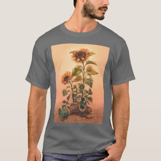 Veerkrachtige gasmasker t-shirt