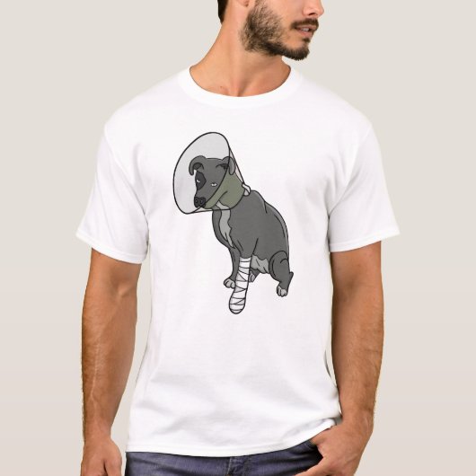 Veerkrachtige Hond T-shirt (Voorkant)