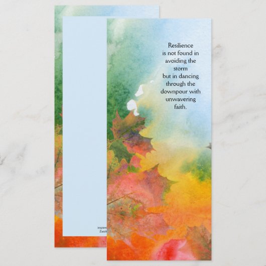 Veerkrachtige Kaart (Voorkant / Achterkant)