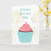 Veerkrachtige schoonheidsvriendelijke vriend van d kaart (Gele Bloem)