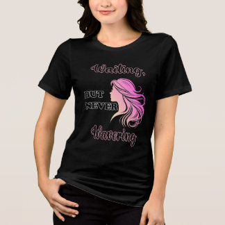 veerkrachtige vrouw cadeau Tri-Blend shirt