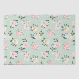 Veerlammeren en Rozen Afbeelding wissen Tissuepapier