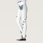 Veerlende vlinder afdrukken Leggings vrouwen (Links)