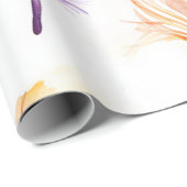 Veerlicht: Waterverf-patronen Cadeaupapier (Rol Hoek)