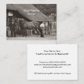 Veerling visitekaartje (Voorkant / Achterkant)