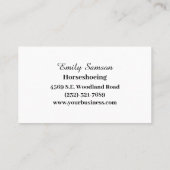 Veerlingerservice Visitekaartje (Achterkant)