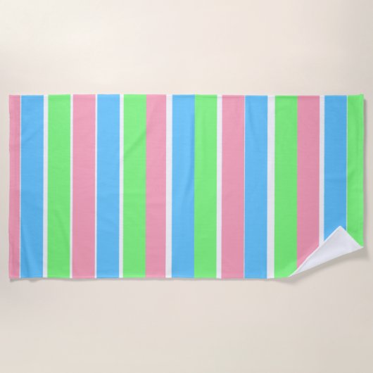 Veerpaasstroop Strandlaken (Voorkant)