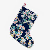 Veerpatroon. Drijvende takken. Waterverf. Vi Kleine Kerstsok (Voorkant (Hangend))