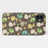 veerpatroon met oostereieren, vogels Case-Mate iPhone case (Achterkant (horizontaal))
