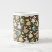 veerpatroon met oostereieren, vogels grote koffiekop (Voorkant)