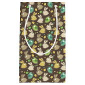 veerpatroon met oostereieren, vogels klein cadeauzakje (Voorkant)