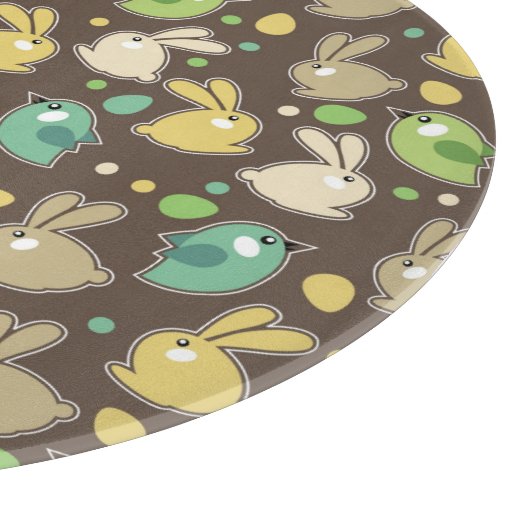 veerpatroon met oostereieren, vogels snijplank (Hoek)