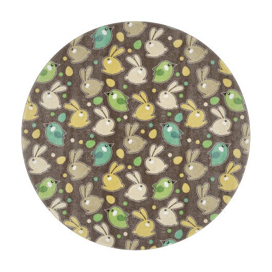 veerpatroon met oostereieren, vogels snijplank (Voorkant)