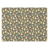 veerpatroon met oostereieren, vogels tafelkleed (Voorkant (Horizontaal))